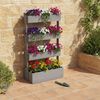 Relaxdays Vertikalbeet mit mehreren Kästen Bild 2