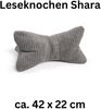 MAGMA Leseknochen SHARA - ca. 42 x 22 cm anthrazit Bild 2