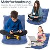 KOMFOTTEU Sessel Bodenstuhl faltbar, mit Einstellbarer Rückenlehne Bild 2