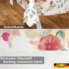 ANRO Tischdecke Mohnblumen abwaschbar Wachstuch pflegeleicht wasserabweisend (Einzelstück 1-tlg), Schmutzabweisend Zeitlos Rot 90x130 cm Gartentischdecke Bild 3