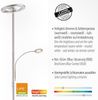 JUST LIGHT 11858-55 LOLAsmart-Rocco LED Stehleuchte mit Lesearm RGBW stahlfarben Bild 3