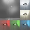 JUST LIGHT 11858-55 LOLAsmart-Rocco LED Stehleuchte mit Lesearm RGBW stahlfarben Bild 4