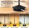 Quntis LED Tischleuchte LED Tischlampe mit Touch-Dimmung, 3 Farbtemperaturen, Memory-Funktion, Touch-Dimmung, Energiesparend, LED fest íntegriert, Neutralweiß, Kaltweiß, Warmweiß, CRI >90, Dekolampe für Wohnzimmer & Schlafzimmer Bild 3
