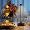 Quntis LED Tischleuchte LED Tischlampe mit Touch-Dimmung, 3 Farbtemperaturen, Memory-Funktion, Touch-Dimmung, Energiesparend, LED fest íntegriert, Neutralweiß, Kaltweiß, Warmweiß, CRI >90, Dekolampe für Wohnzimmer & Schlafzimmer Bild 4
