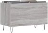 vidaXL Plattenschrank Grau Sonoma 74,5x38x48 cm Holzwerkstoff 831730 Bild 3