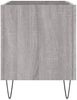 vidaXL Plattenschrank Grau Sonoma 74,5x38x48 cm Holzwerkstoff 831730 Bild 5