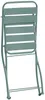 Vente-unique - MIRMANDE Garden dining set Metall Grün - B 52,5 cm x H 87 cm x L 43 cm Bild 4