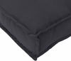 vidaXL Kissen Schwarz 100 x 40 x 8 cm Oxford-Stoff 42001622 Bild 5