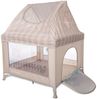 Lorelli Reisebett My Place Dach Fenster faltbar Matratze Schlupfloch Tragetasche beige Bild 2