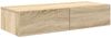 vidaXL Wandregal mit Schubladen Sonoma-Eiche 80x33x17 cm Holzwerkstoff 859979 Bild 2