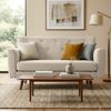 Sofa ARNE Cord 2-Sitzer - 120x74x81cm, Cord, Creme | Couch Loungesofa für Wohnzimmer Schlafzimmer Leseecke Bild 3