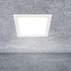 Heitronic 501384 LED Einbauleuchte Le Mans eckig weiß 220x220x32mm 1950lm Bild 2
