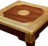 Orientalischer OPIUMTISCH MESSING L Bild 4