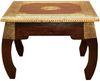 Orientalischer OPIUMTISCH MESSING L Bild 2