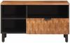 vidaXL TV-Schränk mit Regal Akazienbraune Oberfläche 80 x 33 x 46 cm 4017917 Bild 3