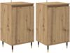 vidaXL Sideboard 2 pcs Artisan-Eiche 40 x 35 x 70 cm 881682 Bild 2