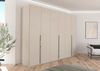 rauch Drehtürenschrank Kleiderschrank Schrank Garderobe Wäscheschrank BESTSELLER MONTCLAR (3 Ausstattungen BASIC/CLASSIC/PREMIUM (SOFT-CLOSE), Breiten 201-400 cm) Front in Glas/Hochglanz/Dekor/Grauspiegel in 5 Breiten MADE IN GERMANY Bild 2