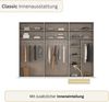 rauch Drehtürenschrank Kleiderschrank Schrank Garderobe Wäscheschrank BESTSELLER MONTCLAR (3 Ausstattungen BASIC/CLASSIC/PREMIUM (SOFT-CLOSE), Breiten 201-400 cm) Front in Glas/Hochglanz/Dekor/Grauspiegel in 5 Breiten MADE IN GERMANY Bild 4