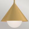 Elstead Lighting Remyck Pendelleuchte 3-flammig Gebürstetes Gold Bild 4