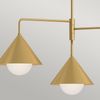 Elstead Lighting Remyck Pendelleuchte 3-flammig Gebürstetes Gold Bild 3