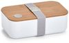 Lunchbox mit Fach, 19 x 12 x 7 cm, schwarz, ZELLER - ZELLER Bild 5