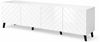 OTTO home Lowboard HOLLY 2.0, TV-Board, TV-Kommode, TV-Schrank, TV-Unterschrank, TV-Möbel, Modernes lackiertes Hochglanz TV-Board, grifflos, Breite 200 cm Bild 2