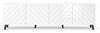 OTTO home Lowboard HOLLY 2.0, TV-Board, TV-Kommode, TV-Schrank, TV-Unterschrank, TV-Möbel, Modernes lackiertes Hochglanz TV-Board, grifflos, Breite 200 cm Bild 4