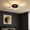 LED, Deckenleuchte, Metall, schwarz, L 46 cm Bild 2