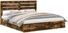 vidaXL Aufbewahrungsbett Geräucherte Eiche 180 x 200 cm Holzwerkstoff 3411552 Bild 2