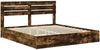 vidaXL Aufbewahrungsbett Geräucherte Eiche 180 x 200 cm Holzwerkstoff 3411552 Bild 4