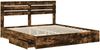 vidaXL Aufbewahrungsbett Geräucherte Eiche 180 x 200 cm Holzwerkstoff 3411552 Bild 5