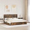 vidaXL Aufbewahrungsbett Geräucherte Eiche 180 x 200 cm Holzwerkstoff 3411552 Bild 3