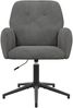 vidaXL Drehstuhl 54 x 55 x 90 cm Dunkelgrau Samt (V) 42034345 Bild 3