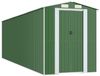 vidaXL Geräteschuppen Grün 192x689x223 cm Verzinkter Stahl 3147433 Bild 2