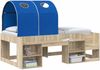 vidaXL Bettunnel 2 pcs Blau 211 x 52,5 x 2 cm Polyester 893704 Bild 3