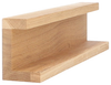 Wandregal Ell aus Eichenholz, 50 cm Bild 4