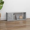 vidaXL TV-Schrank Betongrau 80x24x32 cm Holzwerkstoff 809111 Bild 2