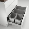 Abfallsorter Cox Box 1T/800-4 mit vierfach Trennung für 80 cm Schrankbreite / Abfalleimer / Abfallsammler / Mülleimer Bild 2