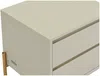 Vente-unique - KORASA Bedside table Holz, Platte Beige - B 40 cm x H 50 cm x L 50 cm Bild 5
