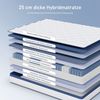 Taschenfederkernmatratze 7 Zonen Luxus Matratze, Ergonomische Federkernmatratze H3-Mittelfest, ROYGBIV, 25 cm hoch, (1-tlg), Oeko-TEX Zertifiziert, Rückenentlastung, Atmungsaktiv, Hypoallergene Bild 3