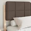 vidaXL Bettgestell mit gepolstertem Kopfteil Taupe 135 x 190 cm 3398207 Bild 3