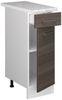 Unterschrank R-Line Grau 30 cm mit Schublade, mit Arbeitsplatte Vicco Bild 5