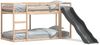 vidaXL Etagenbett mit Rutsche und Leiter 90x190 cm Massivholz Kiefer 3284245 Bild 2