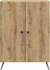 vidaXL Sideboard Artisan-Eiche 66 x 34,5 x 90 cm Holzwerkstoff 895514 Bild 4