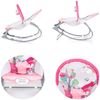 Chipolino Babywippe Melody 2 in 1 Gurt Musik Vibration Spieluhr Schaukelfunktion pink Bild 3