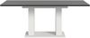 Kulissen-Esstisch >Motion< ausziehbar 190cm, Grau / Weiß - 150/190x76x90cm (BxHxT) Bild 5