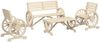 vidaXL 4-tlg. Garten-Lounge-Set Massivholz Tanne 3207131 Bild 2