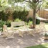 vidaXL 4-tlg. Garten-Lounge-Set Massivholz Tanne 3207131 Bild 3