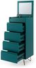 Kommode Metall und MDF  blau Bild 3