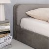 IDIMEX Polsterbett CURSIO, Doppelbett 140x200 cm mit Lattenrost in Cord-Optik Grau Bild 4